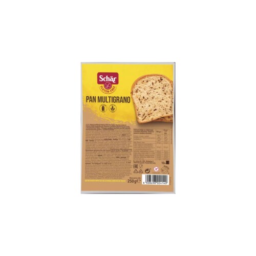 SCHÄR Pan Multigrano Biely chlieb špeciálny so zrniečkami bez lepku 250 g kúpite na Benulekaren.sk
