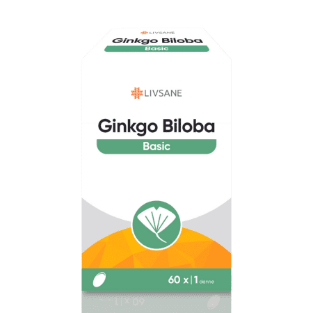 Livsane Ginkgo Biloba Basic 60 kapsúl