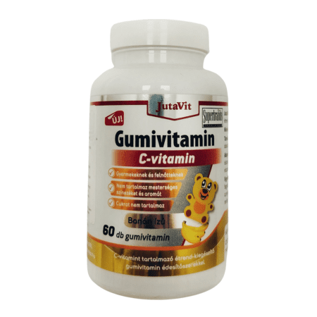 JutaVit Gumkáči Vitamín C 100 mg Kids gumenné medvedíky 60 tabliet kúpite na Benulekaren.sk