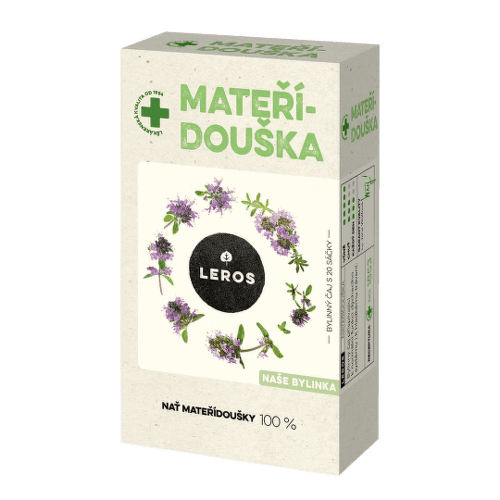 LEROS Naša bylinka Materina dúška bylinný čaj 20 vrecúšok kúpite na Benulekaren.sk