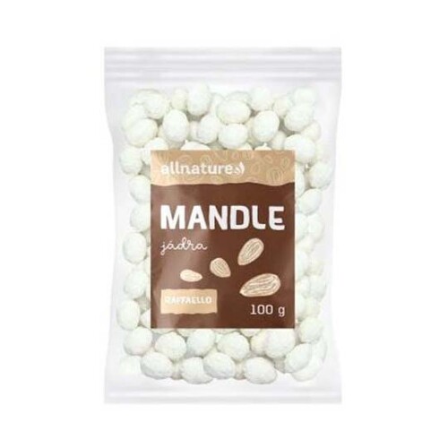 Allnature Mandle Raffaello orechy v poleve 100 g kúpite na Benulekaren.sk
