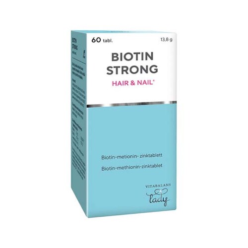 VITABALANS Biotin strong hair & nail 60 tabliet