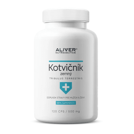 ALIVER Kotvičník zemný 120 kapsúl kúpite na Benulekaren.sk