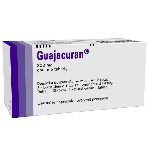 GUAJACURAN 200 mg 50 tabliet