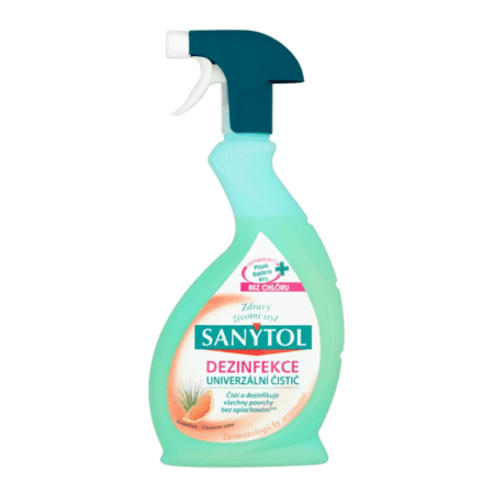 SANYTOL Univerzálny čistič sprej grep-citrónová tráva 500 ml