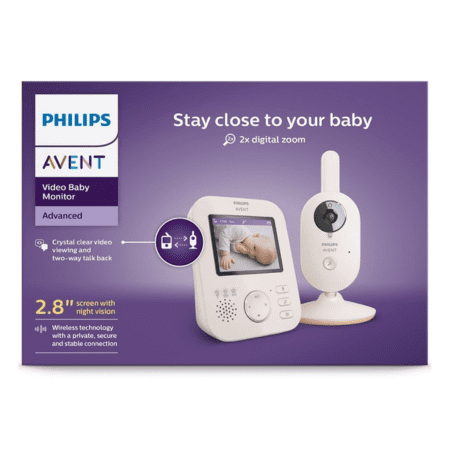 PHILIPS AVENT baby video monitor detská pestúnka SCD881/26 1 x 1 set