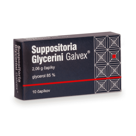 SUPPOSITORIA Glycerini galvex 2,06 g 10 čapíkov kúpite na Benulekaren.sk