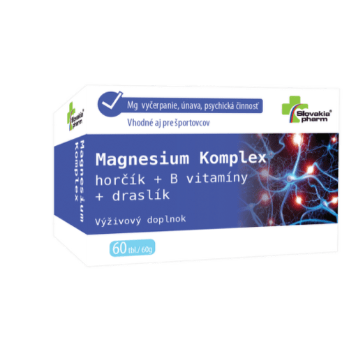 SLOVAKIAPHARM Magnesium komplex 60 tabliet kúpite na Benulekaren.sk