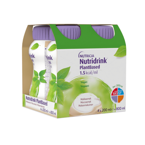 NUTRIDRINK Plantbased s kávovou príchuťou 4 x 200 ml kúpite na Benulekaren.sk