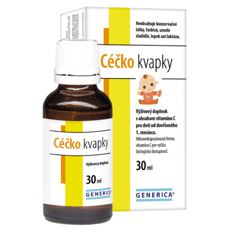 Generica Céčko kvapky pre deti od dovŕšeného 1. mesiaca 30 ml kúpite na Benulekaren.sk