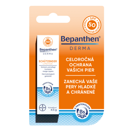 Bepanthen Derma balzam na pery SPF50 4,5 g