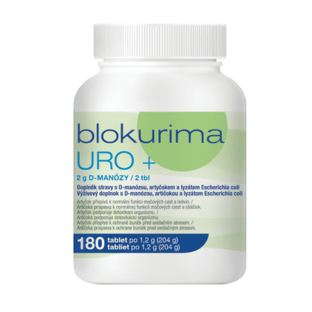 Blokurima URO+ tablety na podporu zdravia močových ciest 180 tbl kúpite na Benulekaren.sk