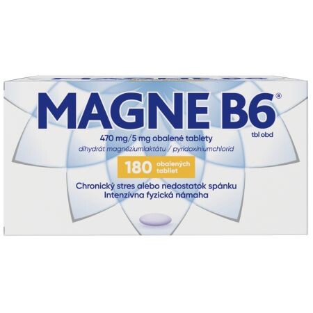 Magne B6 MAGNE B6 470 mg/5 mg 180 tabliet