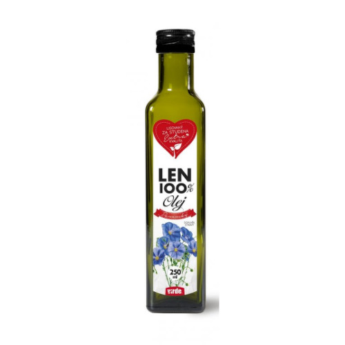 VIRDE ĽAN 100% OLEJ, 250 ml kúpite na Benulekaren.sk