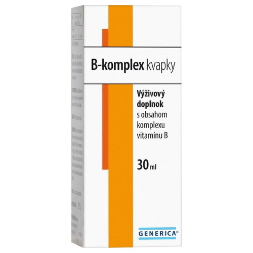 GENERICA B-komplex kvapky 30 ml