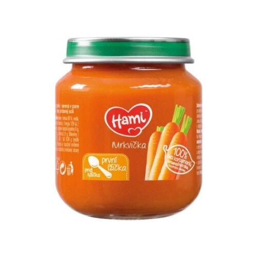 HAMI Zeleninový príkrm mrkvička 125 g