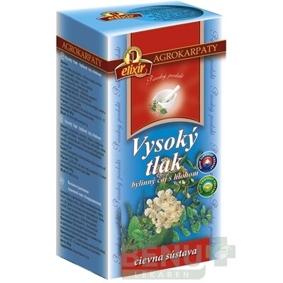Agrokarpaty - Čaj na vysoký tlak s hlohom, 20x2g kúpite na Benulekaren.sk
