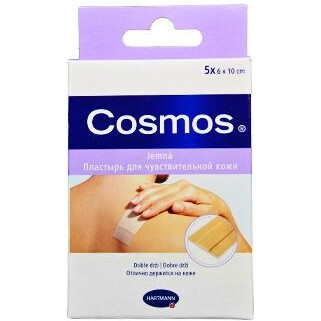 COSMOS Jemná náplasť na rany z netkanej textílie, pre citlivú pokožku (6x10cm) 5ks kúpite na Benulekaren.sk