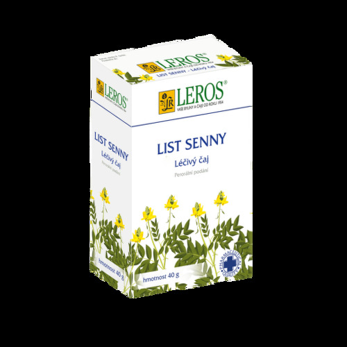 LEROS Senna list sypaný čaj 40 g kúpite na Benulekaren.sk
