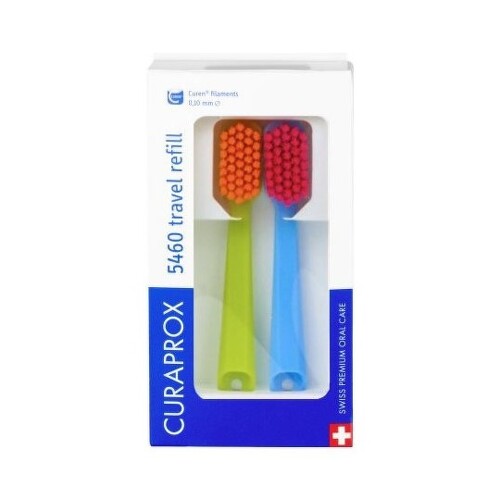 CURAPROX Travel set - DUO CS5460 náhradné hlavičky 2 ks kúpite na Benulekaren.sk