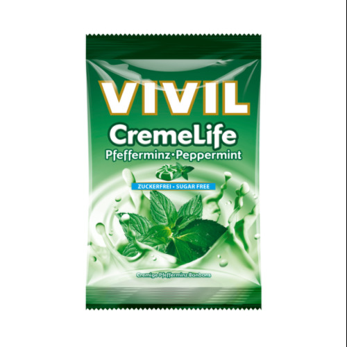 VIVIL Cukríky creme life classic vanilkovo mätové 110 g