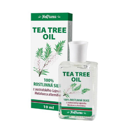 MEDPHARMA Tea Tree Oil 100% Rastlinná silica z austrálskeho čajovníka 10 ml kúpite na Benulekaren.sk