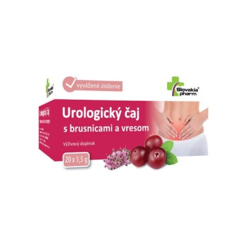 Slovakiapharm Urologický čaj s brusnicami a vresom kúpite na Benulekaren.sk