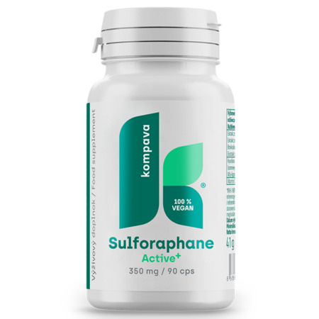 KOMPAVA Sulforaphane active+ 350mg 90 kapsúl