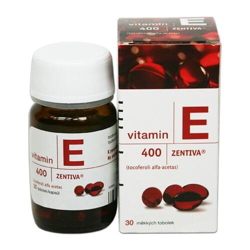 E-shop ZENTIVA Vitamín E 400 mg 30 kapsúl