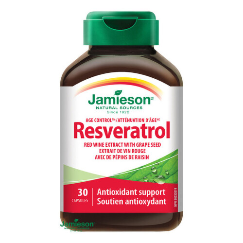 E-shop JAMIESON Resveratrol 50 mg 30 kapsúl