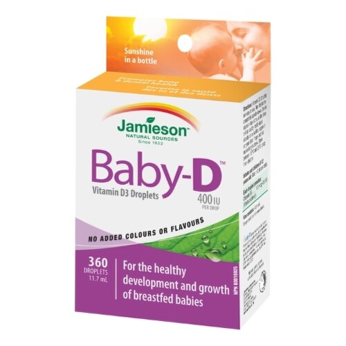 E-shop JAMIESON Baby D vitamín D3 kvapky 11,7 ml