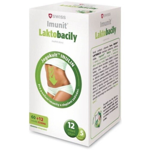 E-shop SWISS Imunit laktobacily 60 + 12 kapsúl ZADARMO