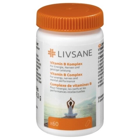 E-shop LIVSANE Vitamín B komplex 60 tabliet