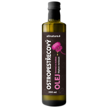 ALLNATURE  Ostropestrecový olej 250 ml
