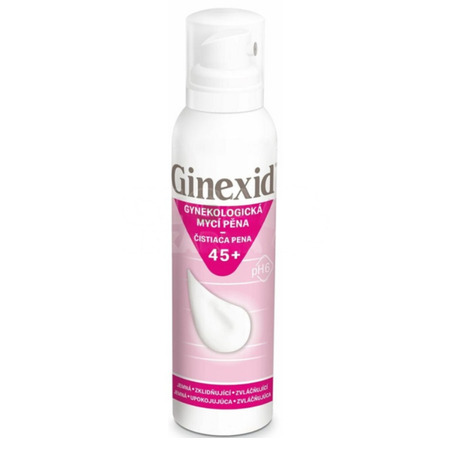 Ginexid GINEXID Gynekologická čistiaca pena 45+ 150 ml