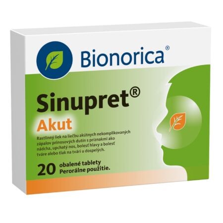SINUPRET Akut 20 tabliet