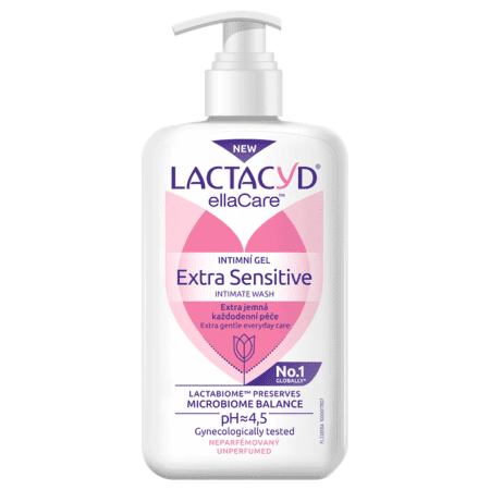 LACTACYD LACTACYD Extra Sensitive intímny gél neparfumovaný 400 ml