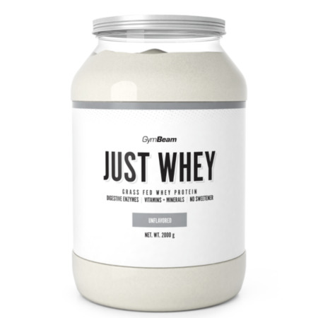 GYMBEAM Proteín just whey srvátkový proteínový prášok bez príchute inov.2026 2000 g