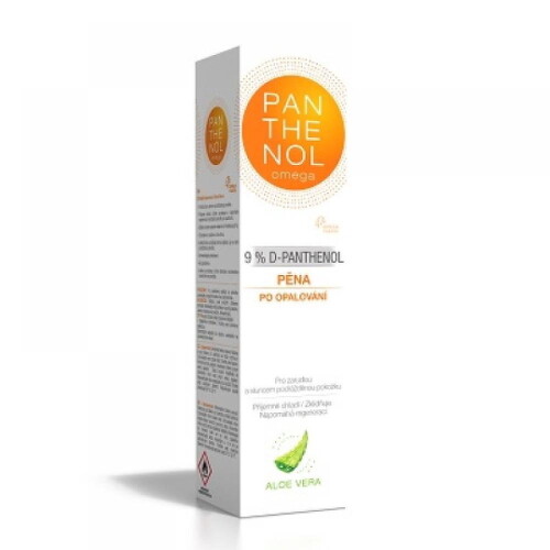 Omega Pharma Panthenol Omega Chladivá pena s Aloe Vera 9% 150 ml