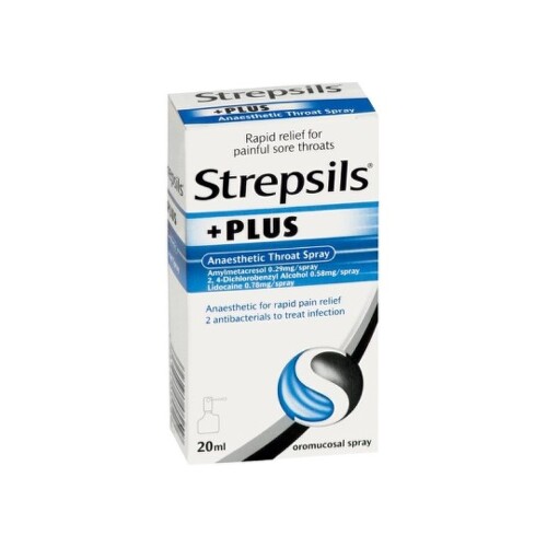 STREPSILS Plus sprej 20 ml