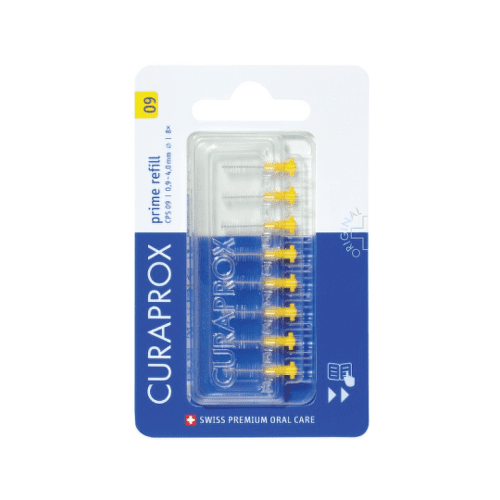 CURAPROX CPS 09 prime refill žltá 8 kusov
