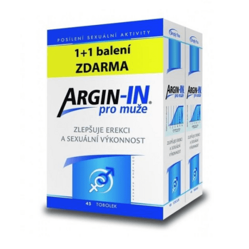 E-shop ARGIN-IN pre mužov 45 + 45 tabliet ZADARMO