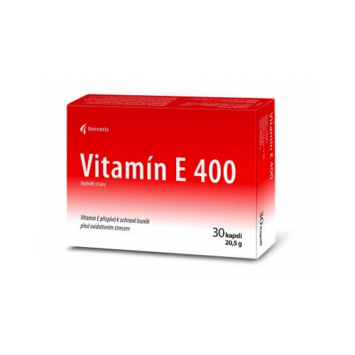 E-shop NOVENTIS Vitamín E 400 30 kapsúl