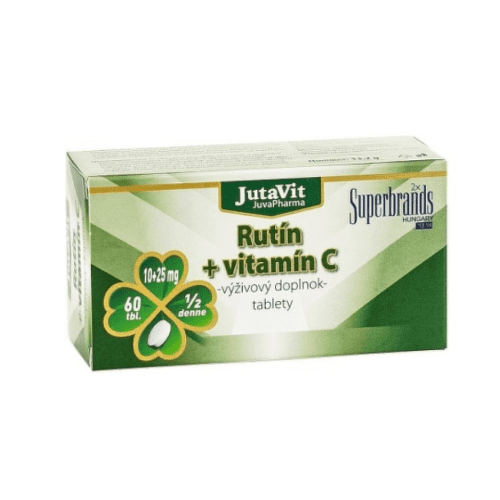E-shop JUTAVIT Rutín + vitamín C 60 tabliet