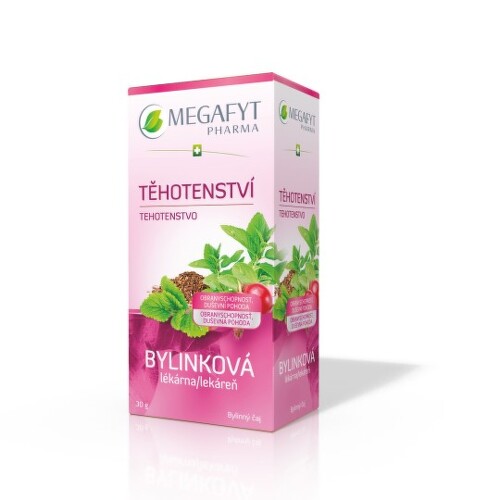 E-shop MEGAFYT Čaj bylinková lekáreň tehotenstvo 20 x 1,5g