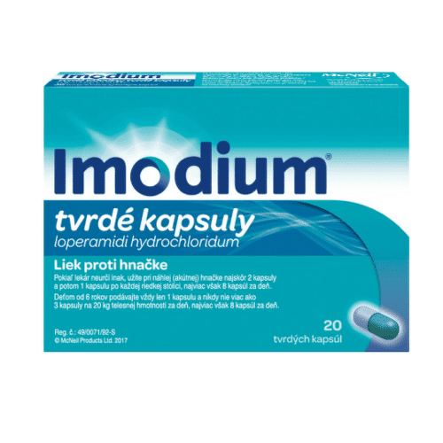 E-shop IMODIUM 2 mg 20 kapsúl