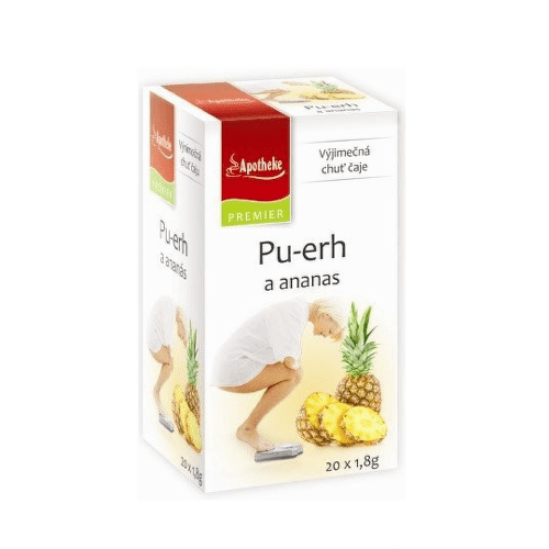 E-shop APOTHEKE Premier selection čaj pu-urh a ananás 20 x 1,8g