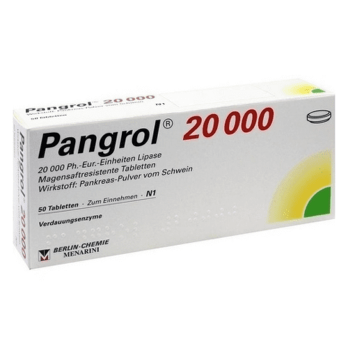 PANGROL 20 000 50 tabliet