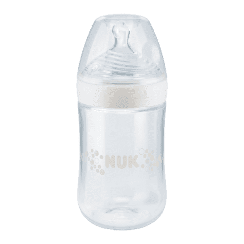 NUK Nature sense fľaša s kontrolou teploty 260 ml, silikónový cumlík M 1 kus