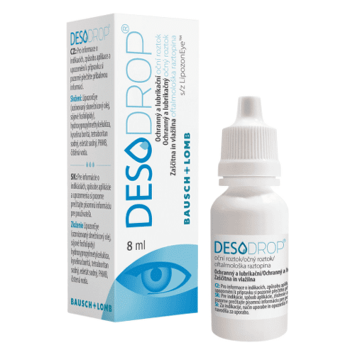 E-shop DESODROP ochranný a lubrikačný očný roztok 8 ml